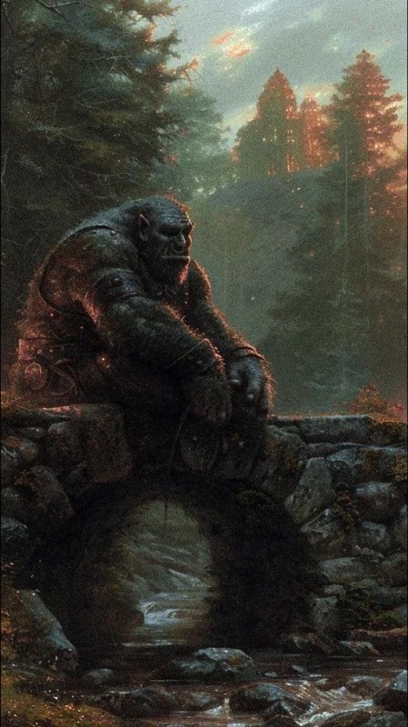 Create meme: The cave troll dnd, King Kong 2021, king Kong 