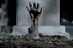 Create meme: zombie hand from the grave, hand from the grave