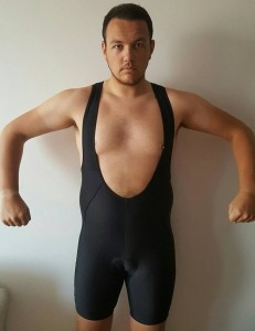 Создать мем: bodysuit, bib, wrestler