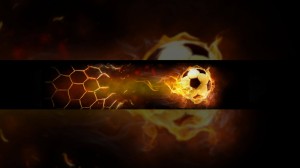 Create meme: soccer ball on fire, the ball in the fire, Dark image