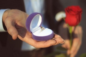 Create meme: ring for proposal of marriage, offer hands and hearts, ring in a box