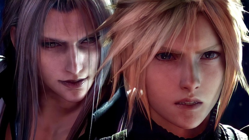 Create meme: final fantasy game, final fantasy remake, ff 7