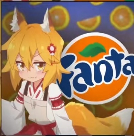 Create meme: fanta 2020 logo, the fanta trademark, senko san