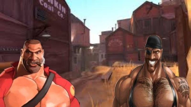 Create meme: TF2 cards, team fortress 2 sniper, team fortress 2 mge