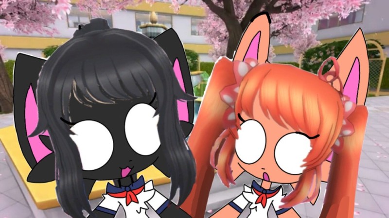 Create meme: yandere simulator characters, yandere simulator, characters from yandere simulator