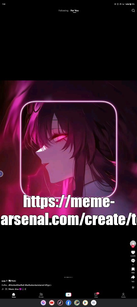 Create meme: null