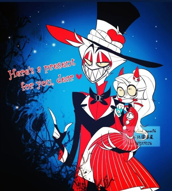 Create meme: the hotel hasbeen, lucifer magne hotel hazbin, Radio demon from khazbin hotel