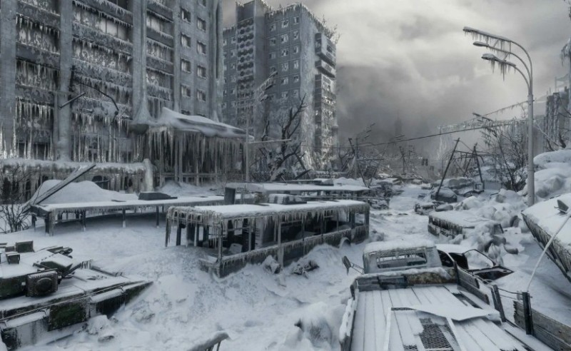 Create meme: metro 2033 exodus, nuclear winter, Nuclear winter art