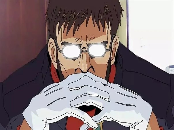 Create meme: evangelion Gendo, gendo ikari evangelion, Gendo Ikari