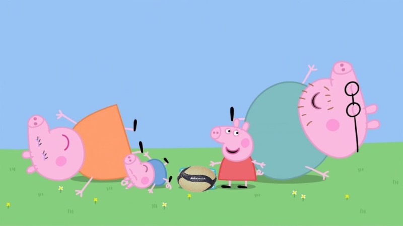 Create meme: peppa pig , Daddy pig peppa pig, peppa pig peppa pig