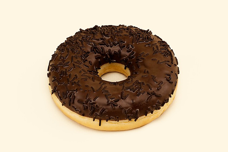 Create meme: chocolate donat, chocolate donut, donut with chocolate