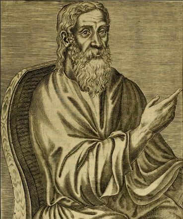 Create meme: Clement of Alexandria, Origen of Alexandria, Aristarchus of Samos