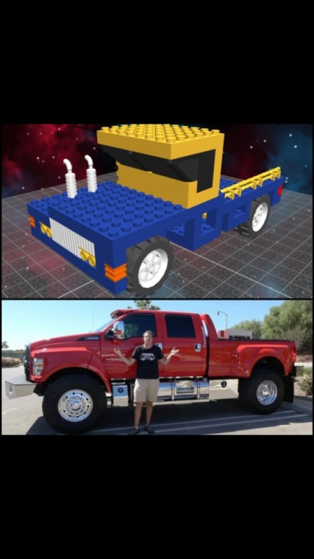 Create meme: ford f-650, big ford pickup truck, f 650 ford