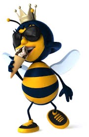 Создать мем: пчела смешная, мультяшная пчела, веселая пчела