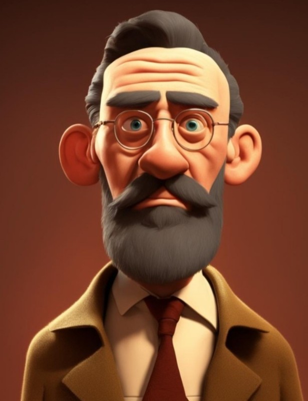 Create meme: walter white 3d, characters , thinking 3d character
