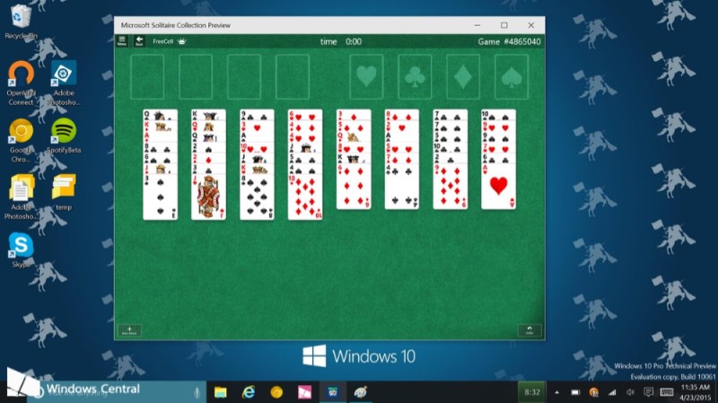 Создать мем: klondike косынка microsoft solitaire collection, пасьянс, солитер windows 7