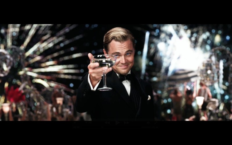 Create meme: the great Gatsby Leonardo DiCaprio with a glass of, Leonardo Dicaprio the great shetsby, Leonardo DiCaprio the great Gatsby