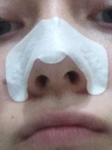 Create meme: how to glue the strips on the nose, nose strips for used, nose strips for face