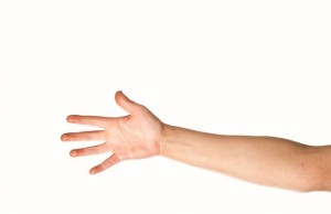 Создать мем: часть тела, человек рука, рука на белом фоне