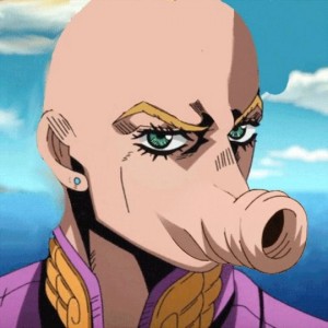 Create meme: giorno Giovanna GIF, jojo giorno anime, jojo giorno Giovanna