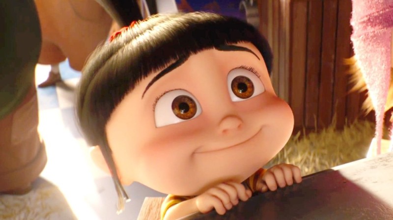 Create meme: despicable me , Agnes is ugly, despicable me Agnes