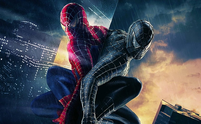 Create meme: Spider-Man 3 enemy in Reflection, The enemy in the reflection is Spider-Man, spider-man 3: the enemy in reflection the movie 2007