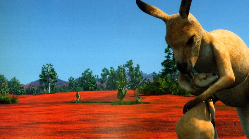 Create meme: Kangaroo Jack, zoo tycoon ultimate animal collection, kangaroo 