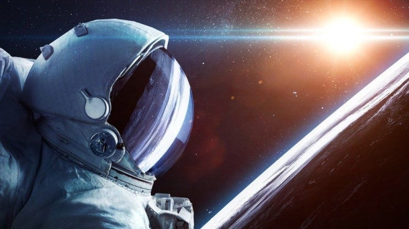 Create meme: the spacewalk , astronaut , about space