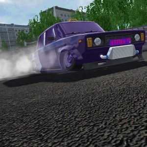 Create meme: Car, russian car drift