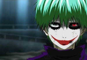 Create meme: playing DotA, Tokyo ghoul, the Kaneko Ken the clown