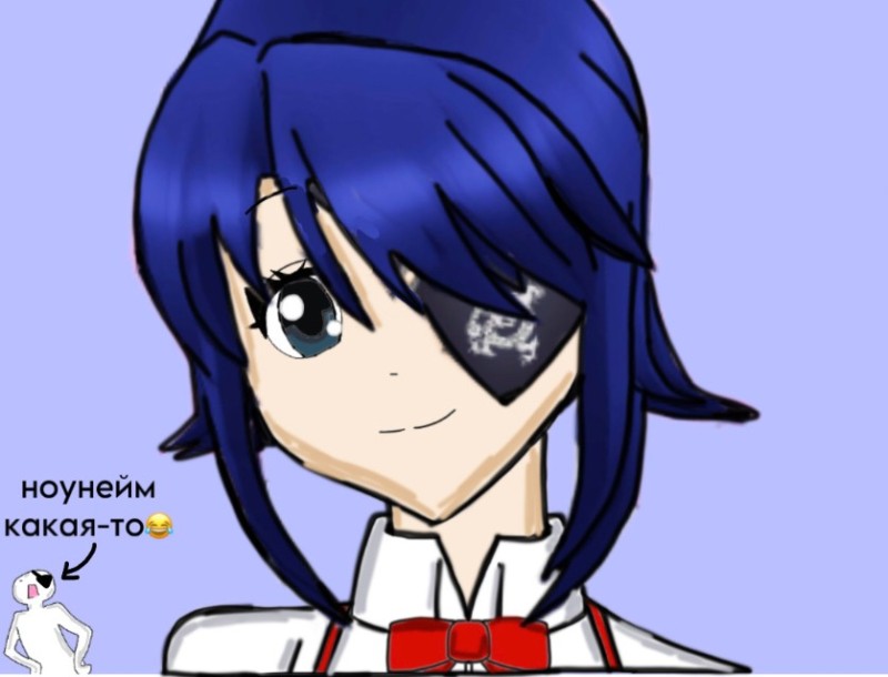 Create meme: Aoi Ryugoku Yandere simulator, yander, yandere simulator characters