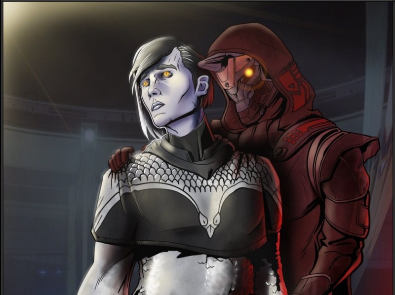 Create meme: Jane Shepard is a Renegade, Ash Titanfall 2, Shepard Garrus and Liara