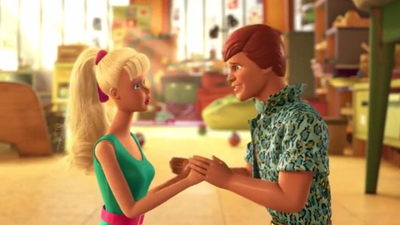 Create meme: Toy Story 3 barbie, Barbie and Ken cartoon, Barbie and Ken Toy Story 3