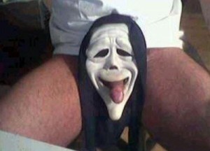 Create meme: scream mask, scary movie, scream mask