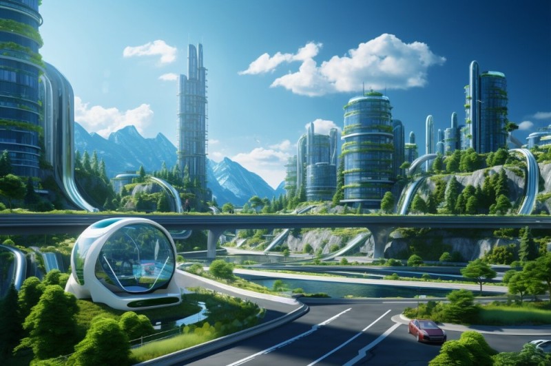 Create meme: futuristic city of the future, the future of the world, futuristic cities