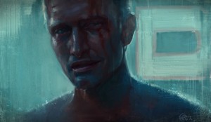 Создать мем: blade runner 2049 — tears in the rain, бегущий по лезвию фильм 1982 рутгер хауэр, бегущий по лезвию 1982 рутгер хауэр