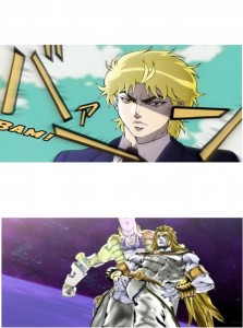 Create meme: dio, the adventures of jojo, jojo dio