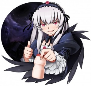 Создать мем: rozen maiden, suigintou, суигинто