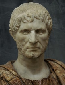 Create meme: roman, agrippa, julius caesar