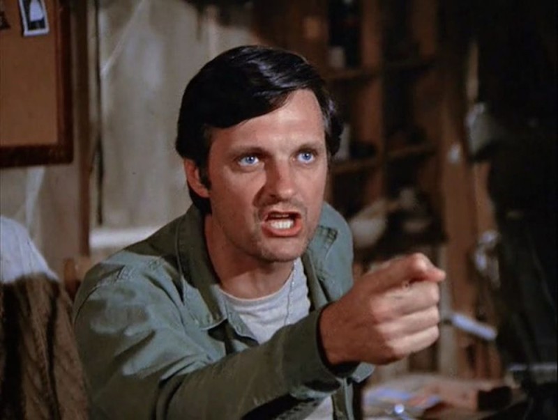 Создать мем: m*a*s*h, season 3, бенджамин пирс мэш, m a s h