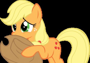 Create meme: my little pony, little pony, applejack