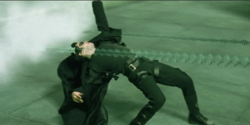 Create meme: matrix , neo dodges bullets, matrix neo dodges bullets