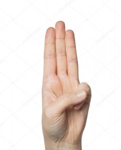 Create meme: fingers, thumb, a hand with two fingers up
