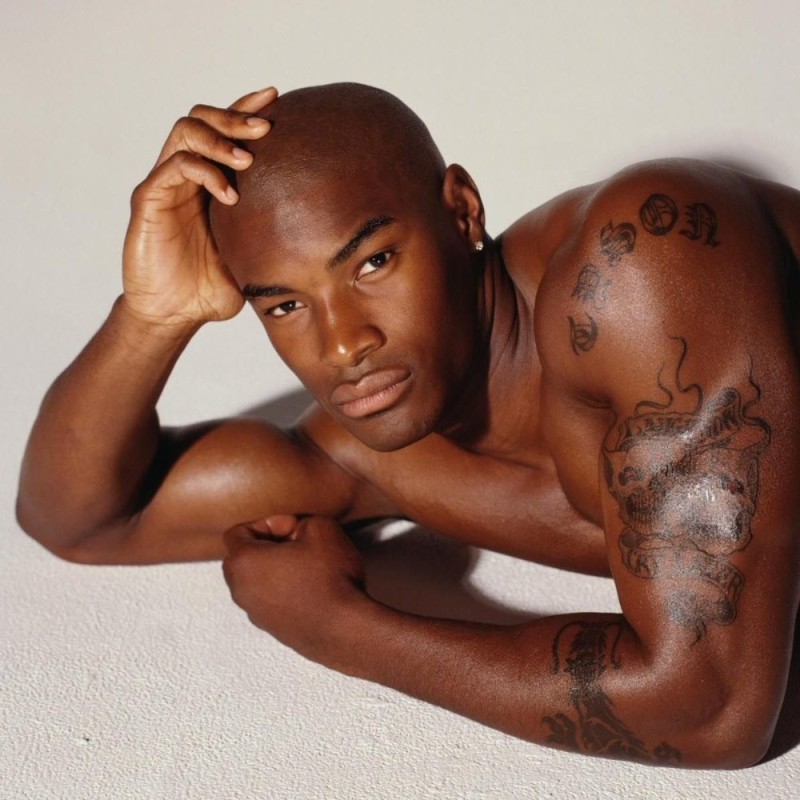 Create meme: beautiful black men, Tyson Beckford