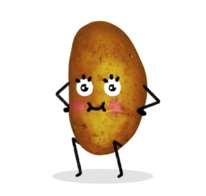 Create meme: funny potato picture, potatoes, potatoes picture for kids