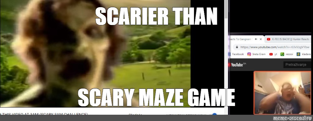 youtube scary maze game