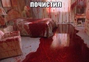 Создать мем: сияние фильм 1980 кровь, ужасы, интерьер