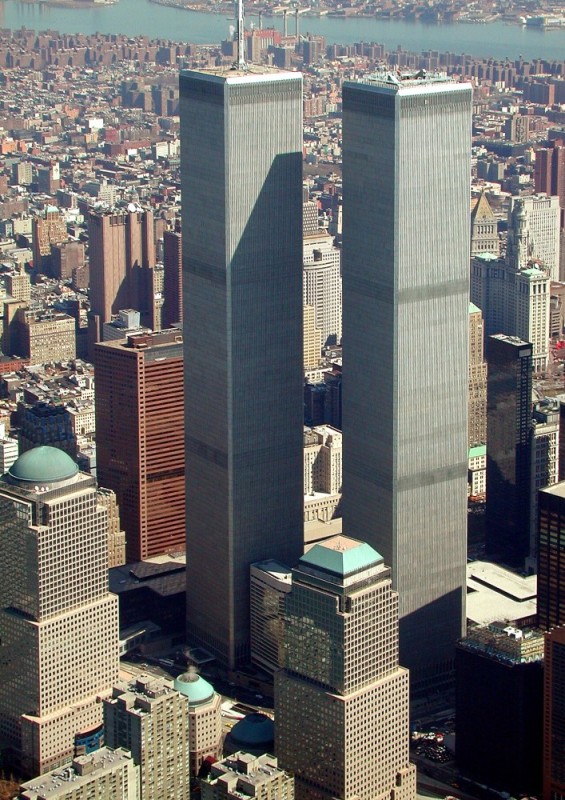 Создать мем: башни близнецы, нью йорк сша, город нью йорк