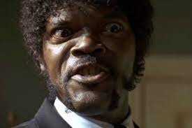 Create meme: seven dirty words, Samuel L. Jackson, samuel jackson pulp fiction