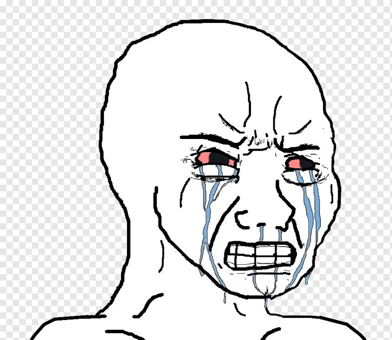 Create meme: figure , crying meme , wojak crying mask